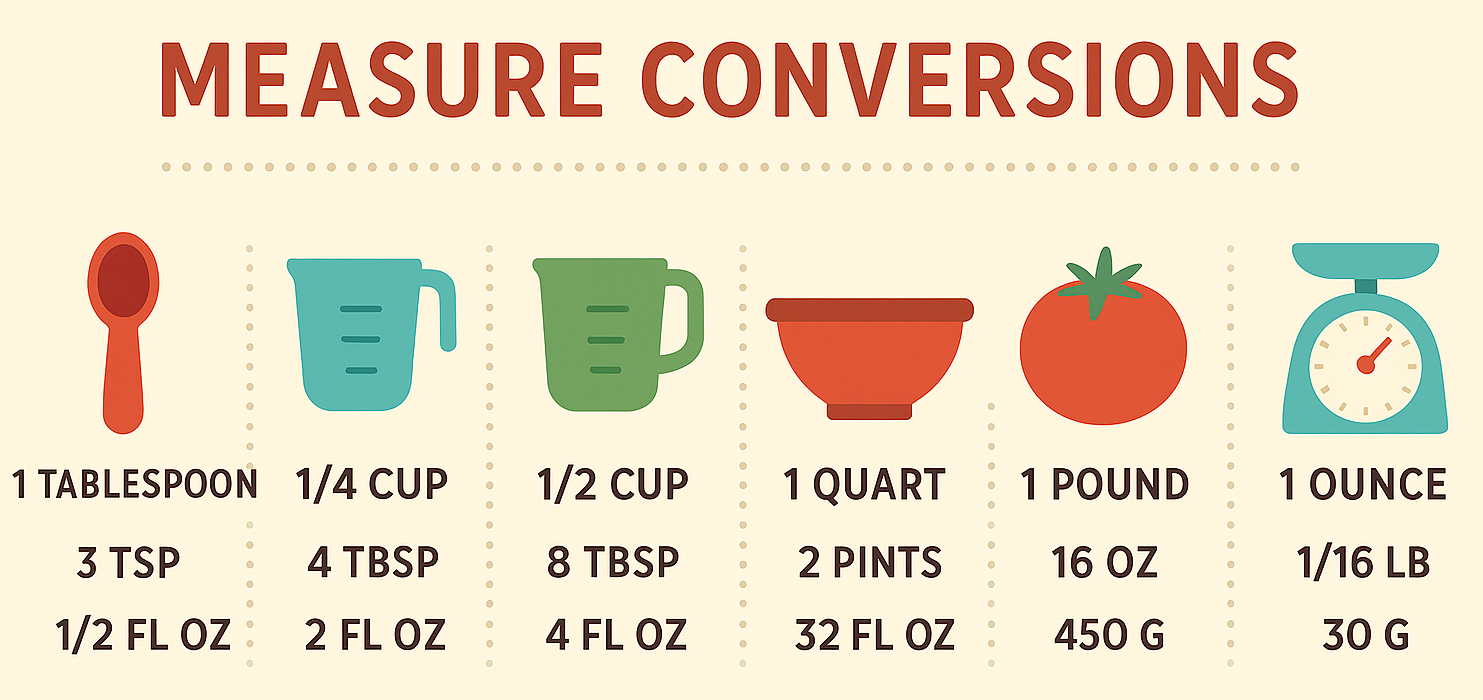 measure conversions