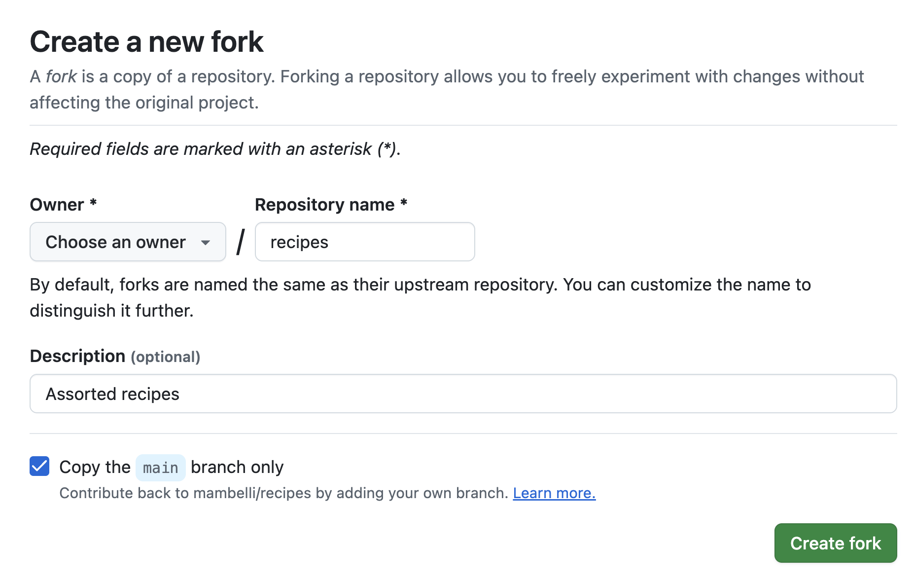 Fork windows