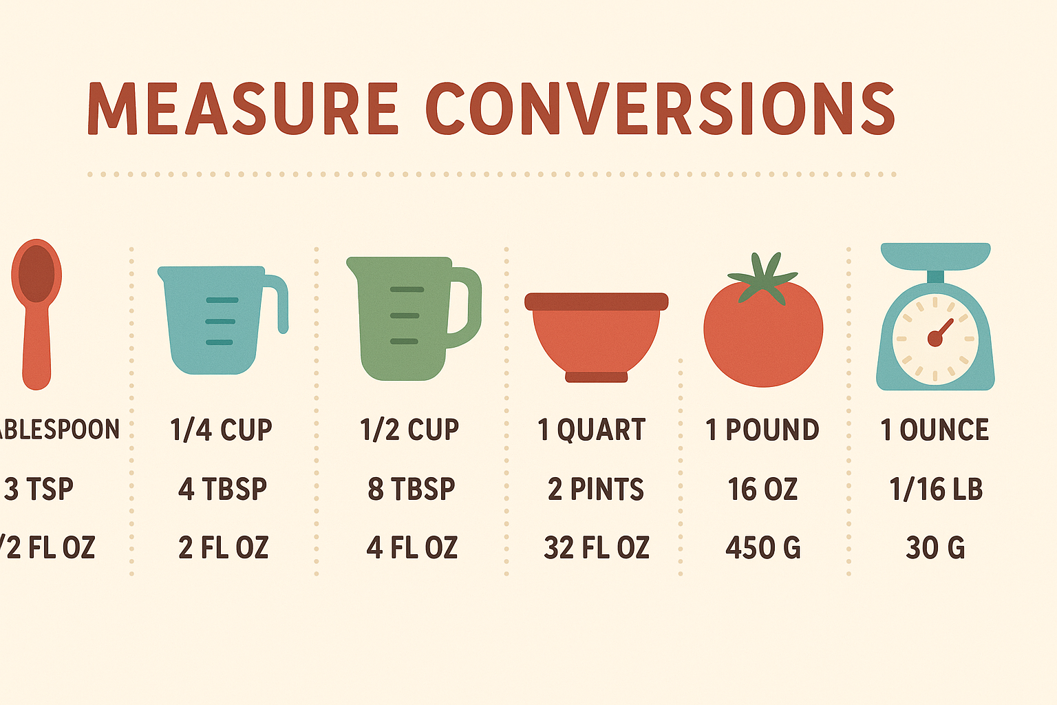 measure conversions